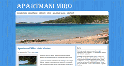 Desktop Screenshot of apartmanimiro.com